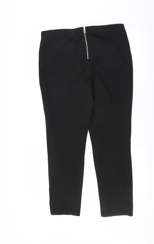 Womens UK Size L H&M Slim Fit  Black Trousers