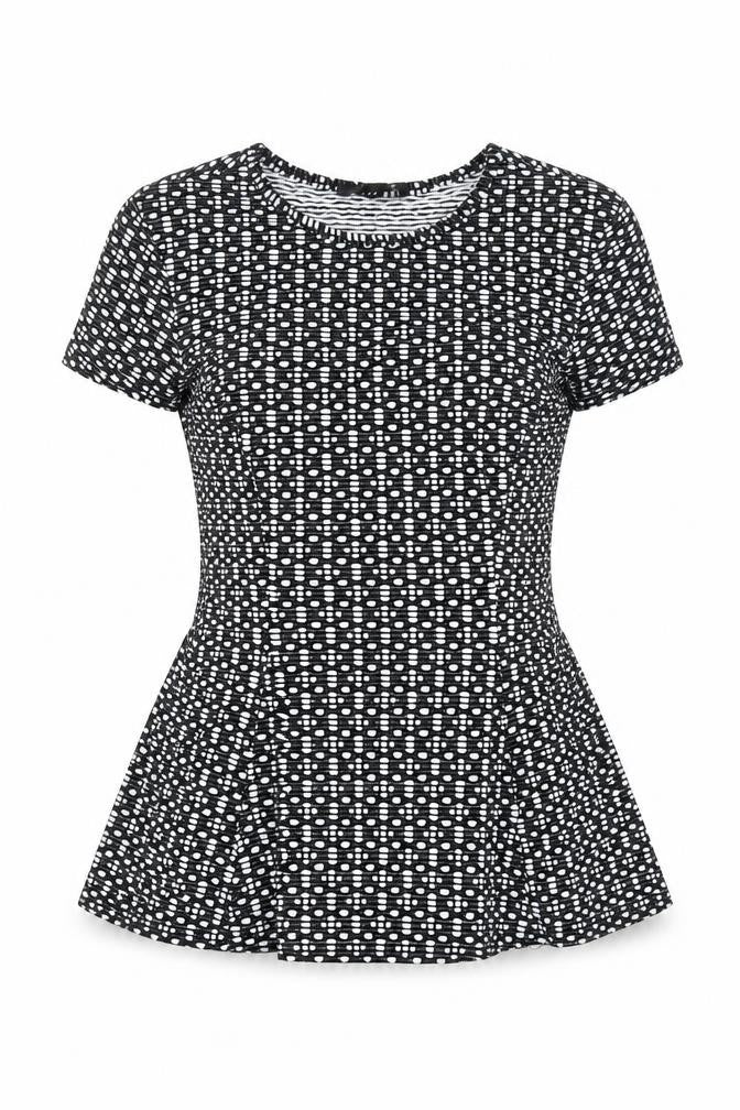 Womens UK Size 10 Primark Black Basic Blouse