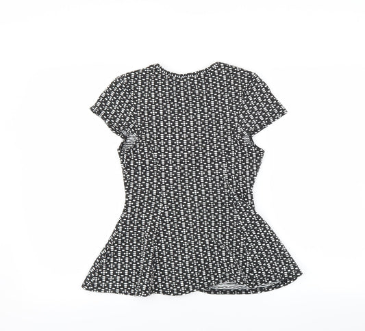 Primark Womens Black   Basic Blouse Size 10