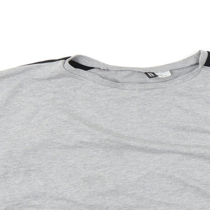 Womens UK Size XL Divided by H&M Grey Pullover Sweatshirt