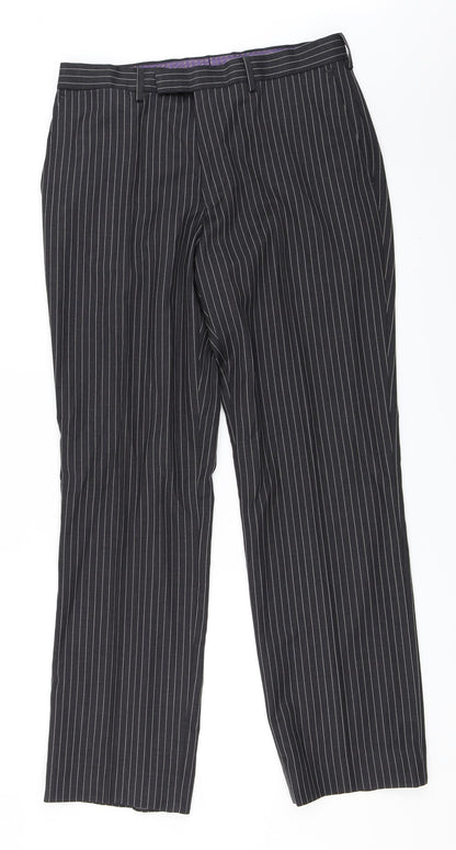 NEXT Mens Black   Trousers  Size 32 in L31 in