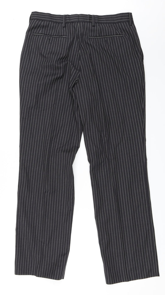 NEXT Mens Black   Trousers  Size 32 in L31 in
