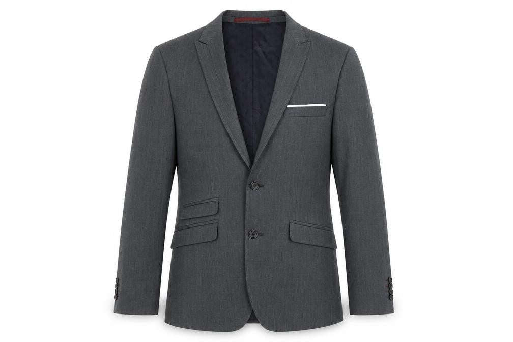 Mens UK Size 36 Burton Regular Grey Suit Jacket
