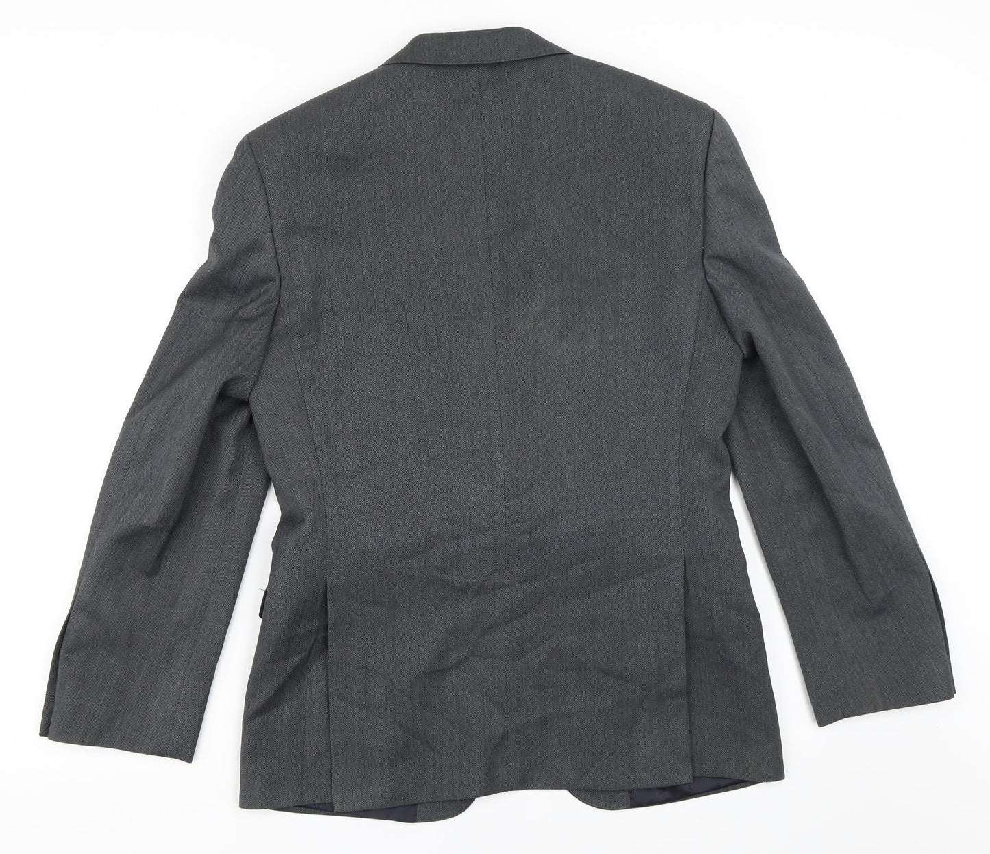 Mens UK Size 36 Burton Regular Grey Suit Jacket