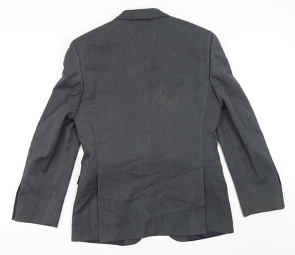 Mens UK Size 36 Burton Regular Grey Suit Jacket