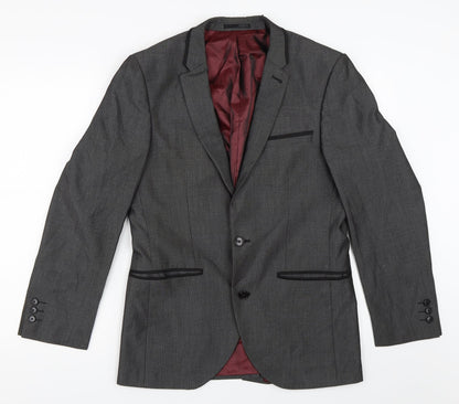 Mens UK Size 38 NEXT Regular Grey Suit Jacket