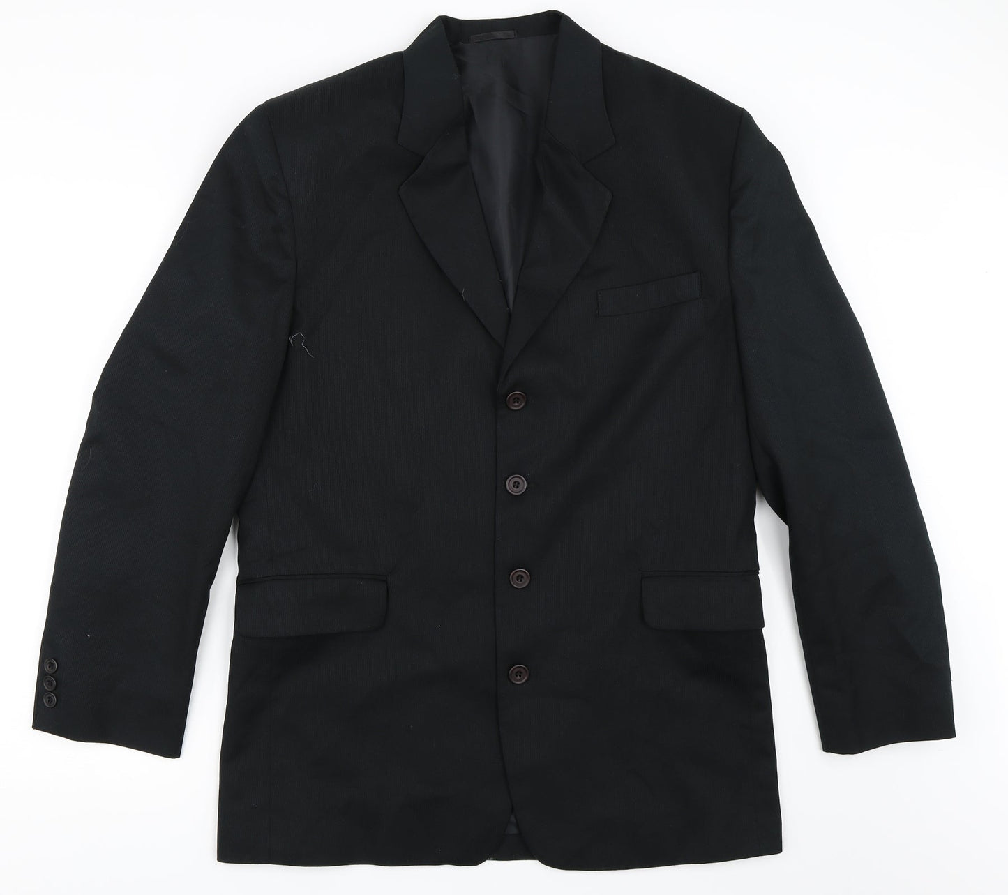 Mens UK Size 40 Sequel Regular Black Suit Jacket