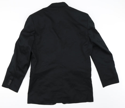 Mens UK Size 40 Sequel Regular Black Suit Jacket