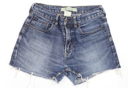 Gap Womens Blue  Denim Cut-Off Shorts Size 30 in