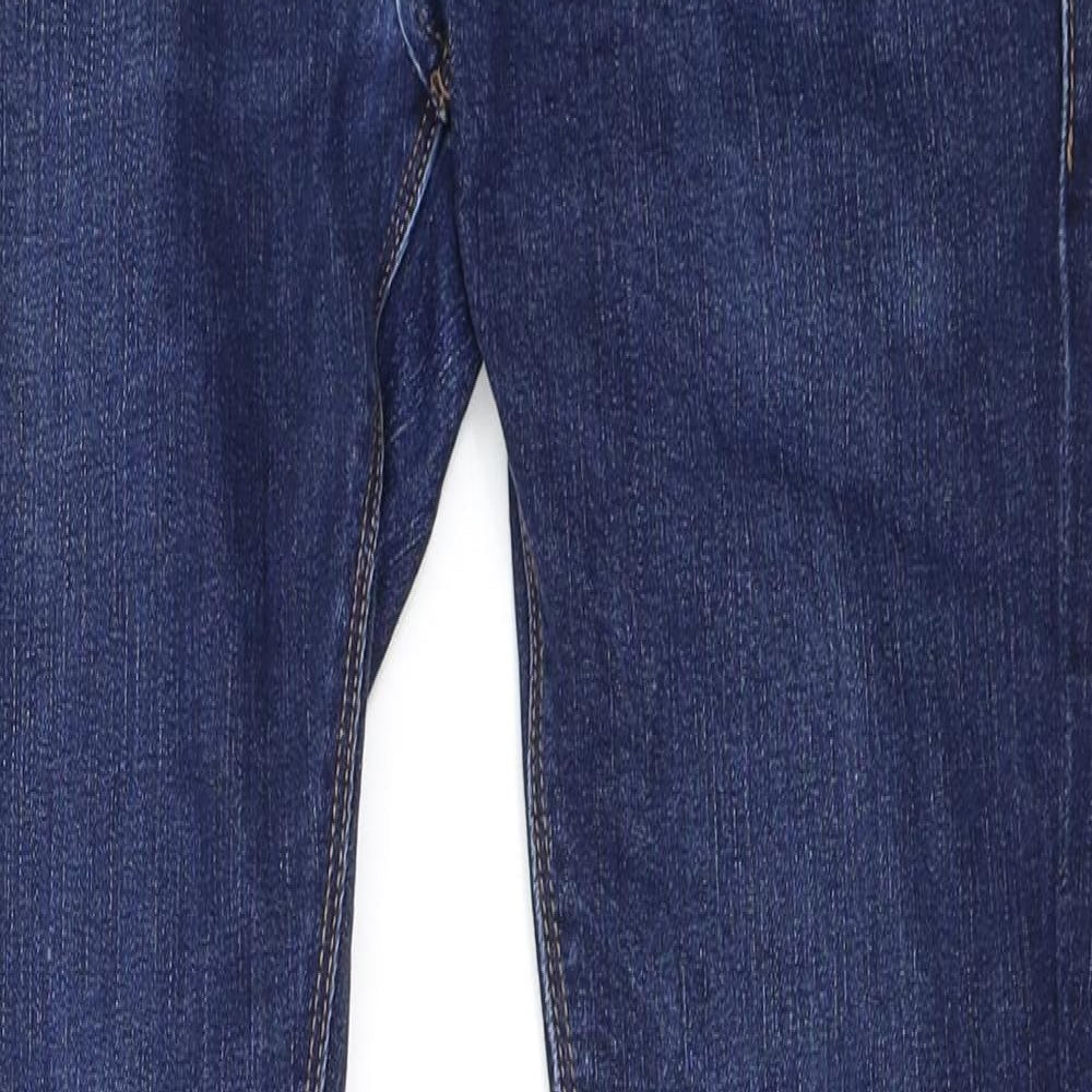 Womens UK Size 28 in Preworn Regular Fit Skinny Blue Jeans