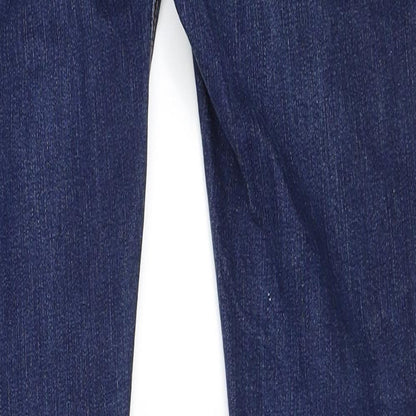 Womens UK Size 28 in Preworn Regular Fit Skinny Blue Jeans