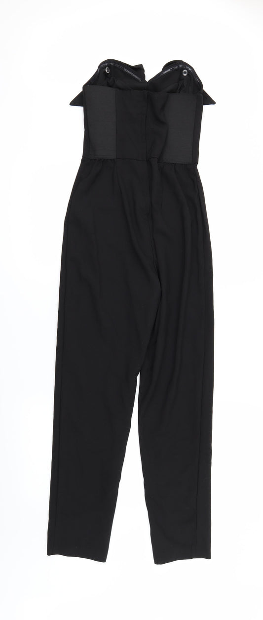 H&M Womens Black   Jumpsuit One-Piece Size 6  - Strapless