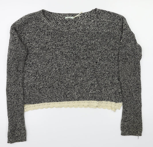 Preworn Womens Black   Pullover Jumper Size S