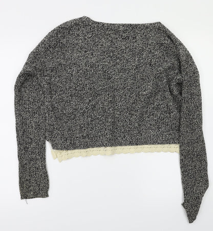 Preworn Womens Black   Pullover Jumper Size S