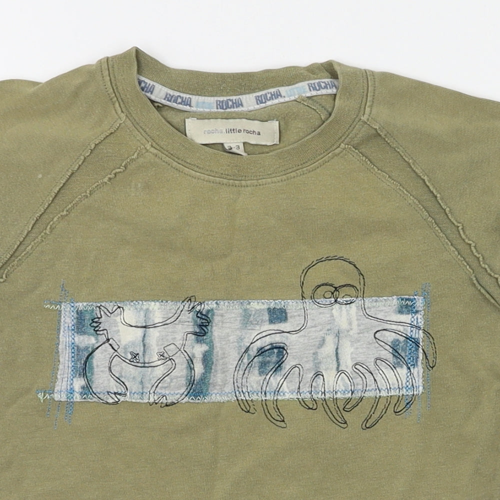 little rocha Boys Green   Basic Casual Size 2-3 Years