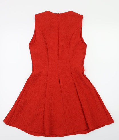 Zara Womens Purple   Fit & Flare  Size S