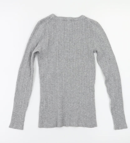 Primark Womens Green   Henley Jumper Size XS