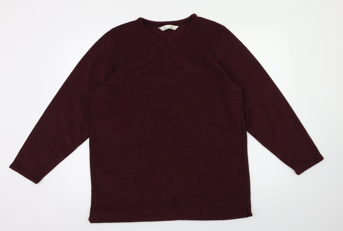 BHS Womens Red   Pullover Jumper Size 14