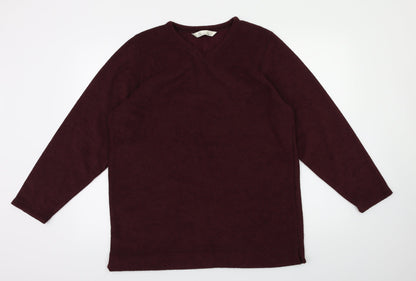 BHS Womens Red   Pullover Jumper Size 14