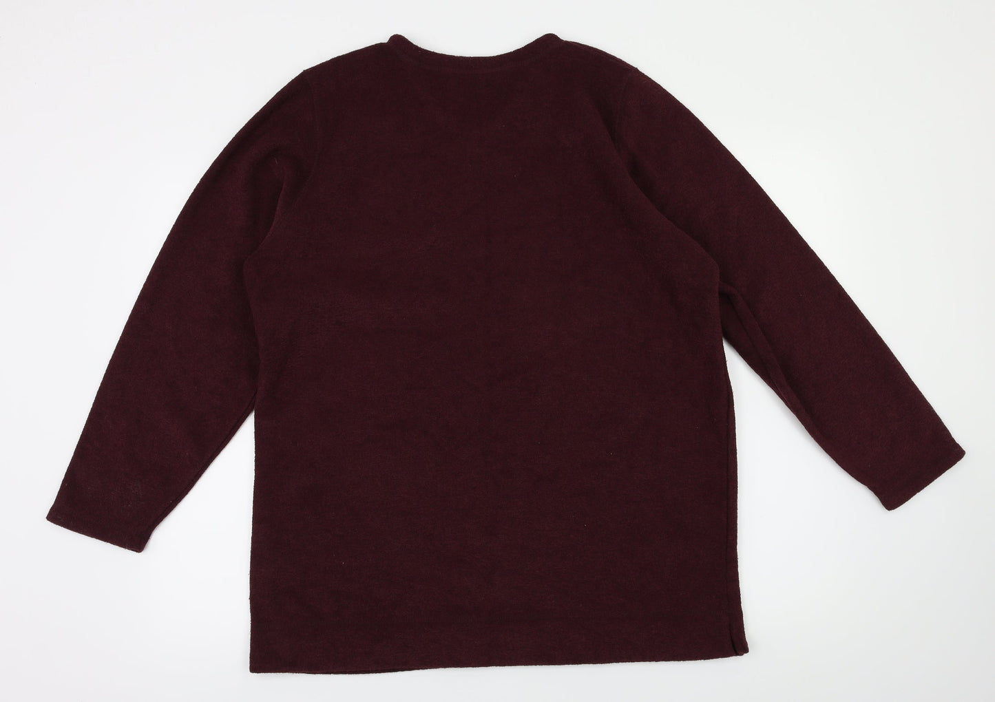BHS Womens Red   Pullover Jumper Size 14