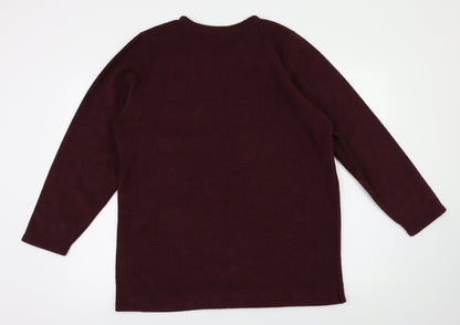 BHS Womens Red   Pullover Jumper Size 14