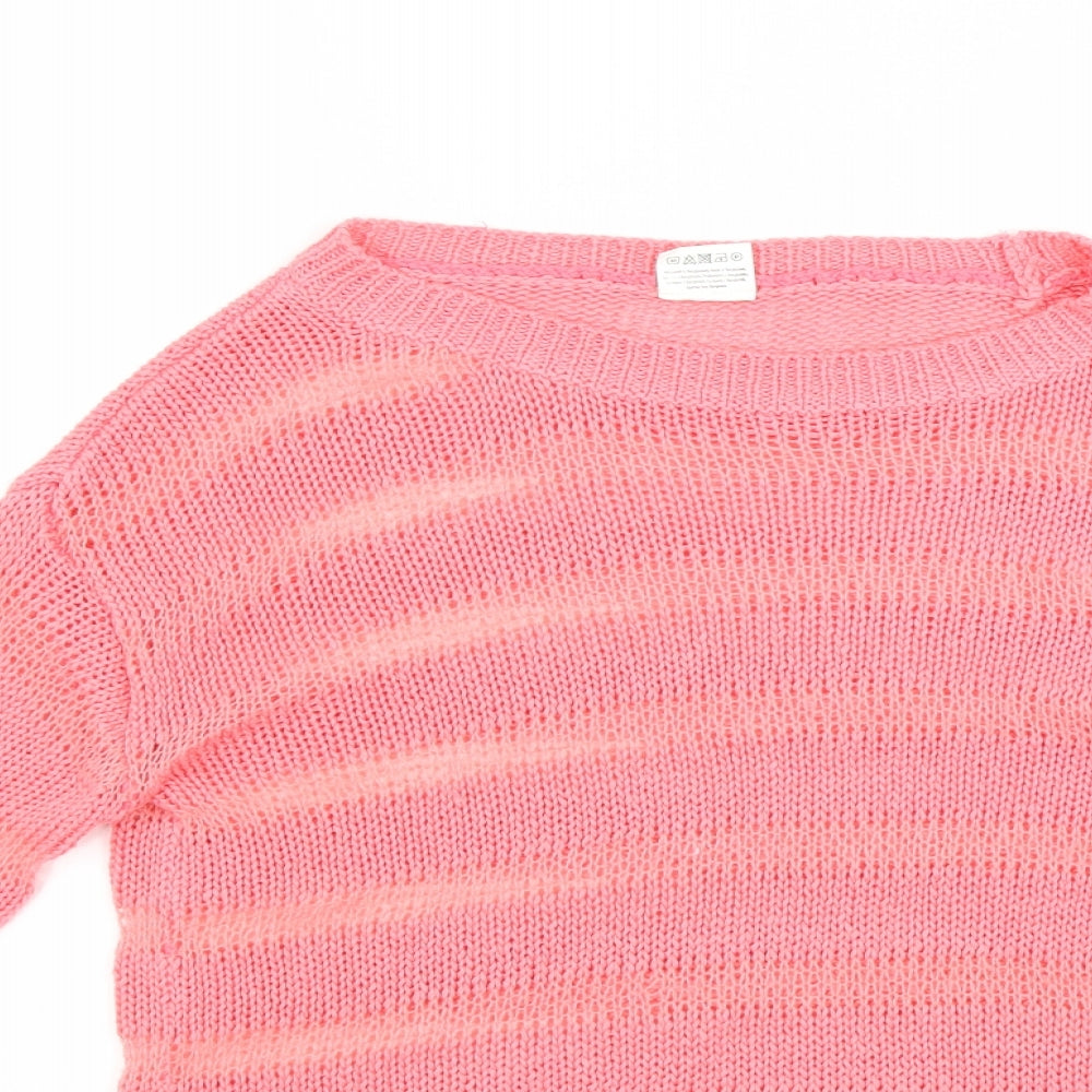 Preworn Womens Pink   Pullover Jumper Size S