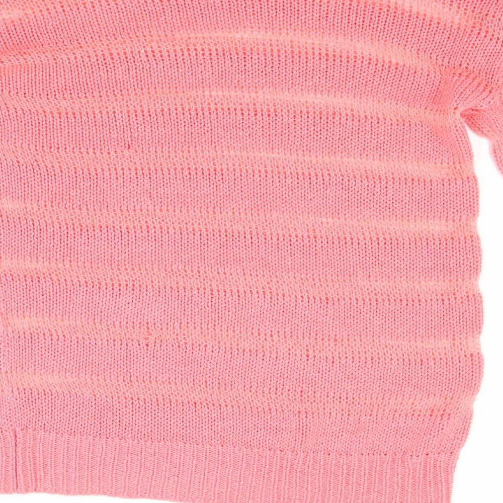 Preworn Womens Pink   Pullover Jumper Size S