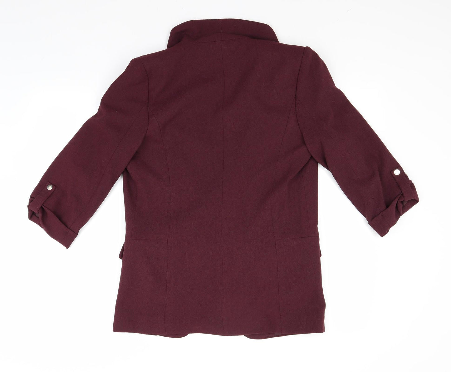 Primark Womens Red   Gilet Coat Size 8