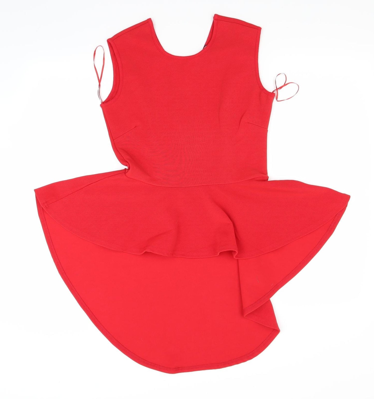 ribon Womens Red   Tunic Blouse Size 10
