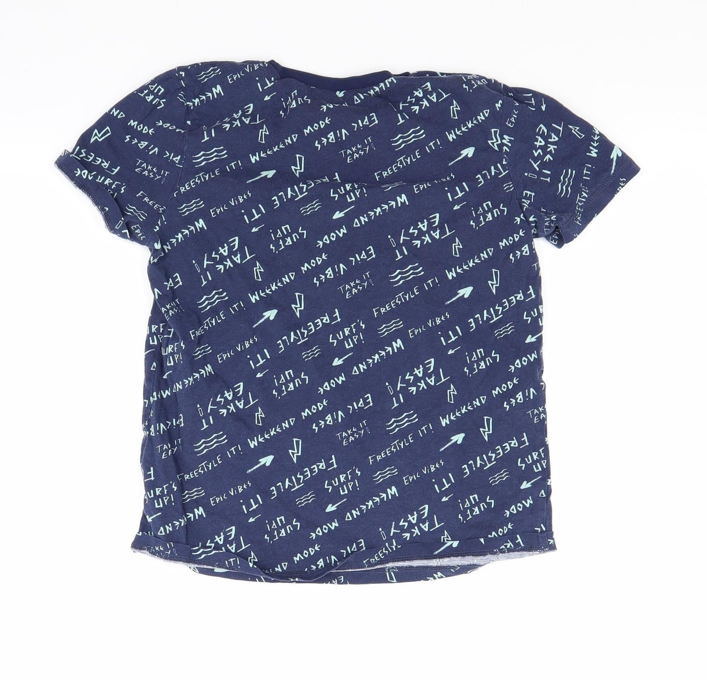 George Boys Blue   Basic T-Shirt Size 13 Years