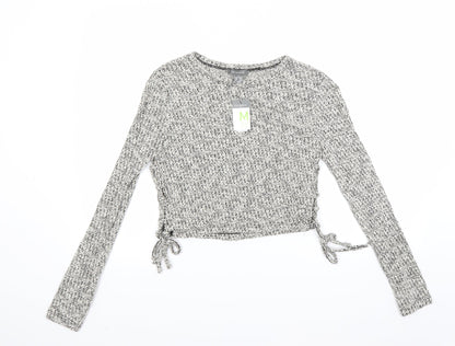 Primark Womens Grey   Pullover Jumper Size M