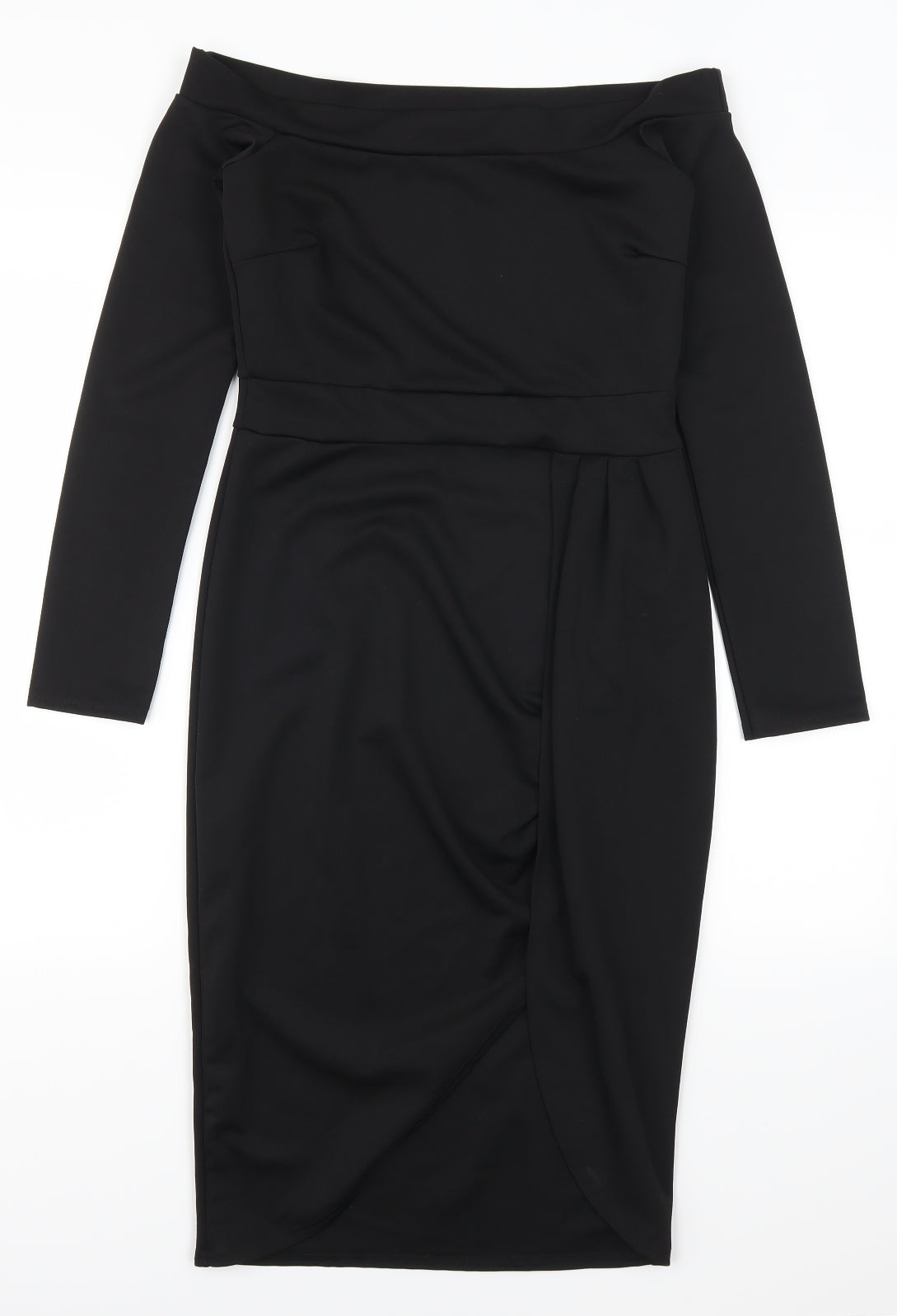 Pretty Little Thing Womens Black   Bodycon  Size 10