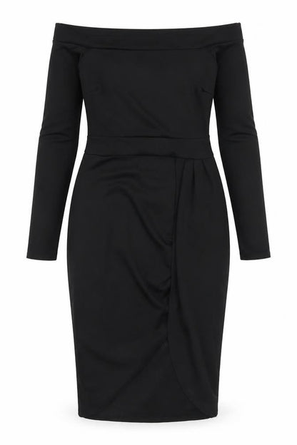 PRETTYLITTLETHING Womens Black   Bodycon  Size 10