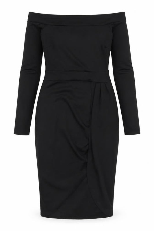 PRETTYLITTLETHING Womens Black   Bodycon  Size 10