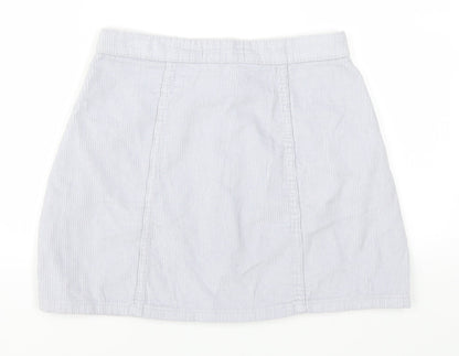 Womens UK Size 10 Denim Co A-Line Corduroy Skirt