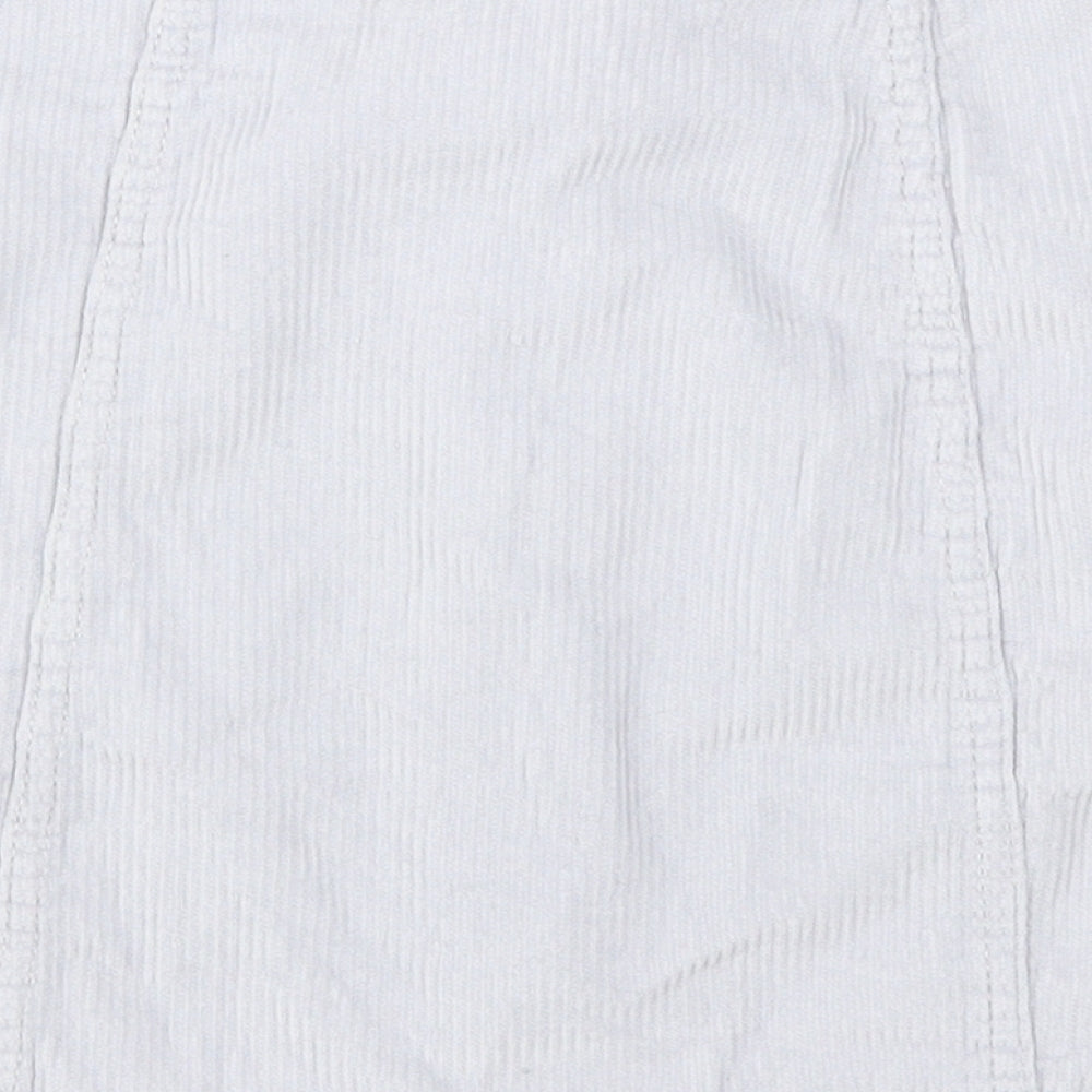 Womens UK Size 10 Denim Co A-Line Corduroy Skirt