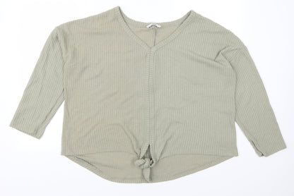 Womens UK Size 16 George Green Basic T-Shirt