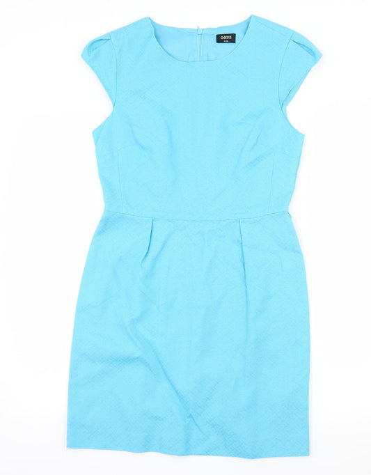 Oasis Womens Blue   A-Line  Size 10