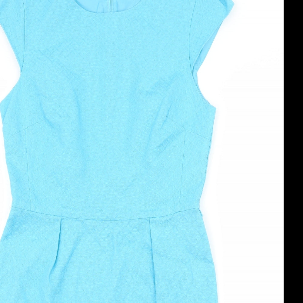 Oasis Womens Blue   A-Line  Size 10