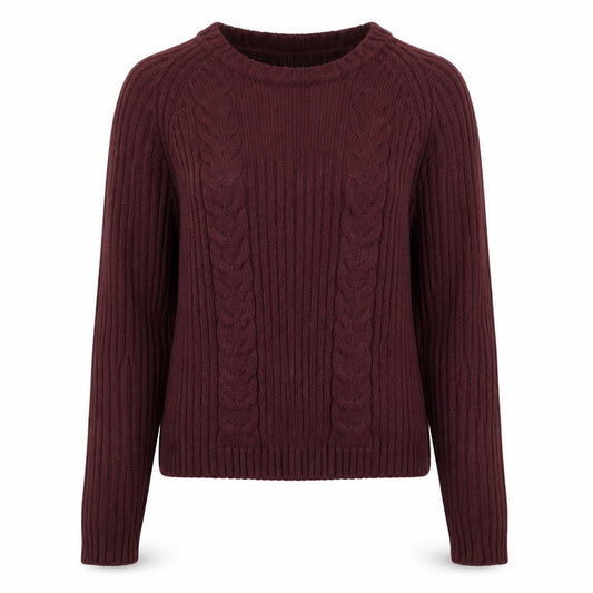 Select Womens Purple  Knit Pullover Jumper Size 10