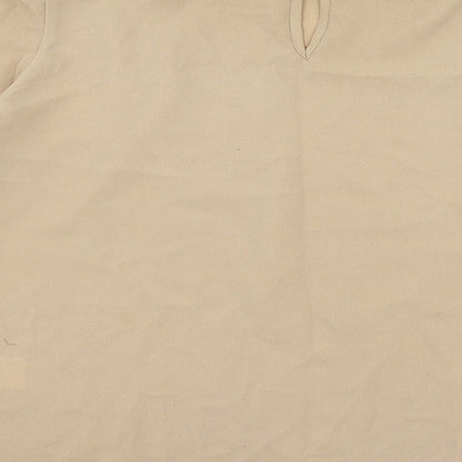 Womens UK Size 10 Izabel London Brown Basic Blouse