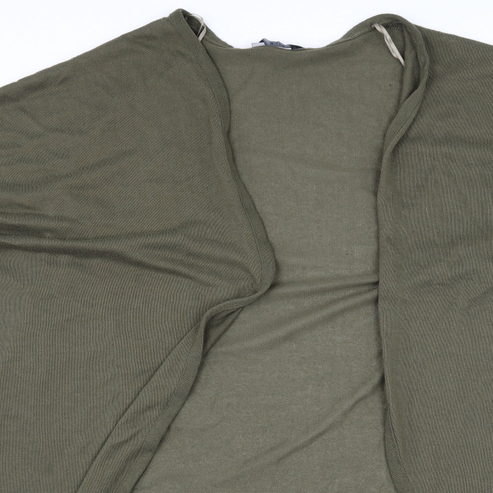 F&F Womens Green  Knit Cardigan Jumper Size 14