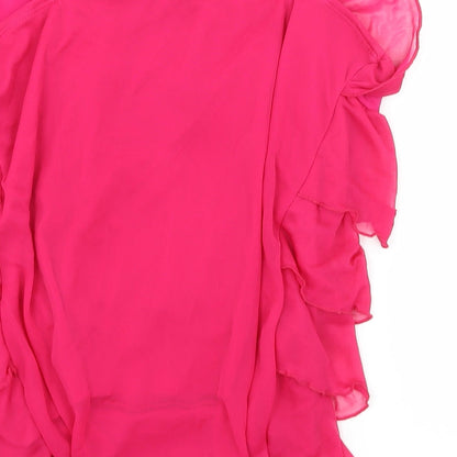 Womens UK Size 14 New Look Pink Camisole Tank