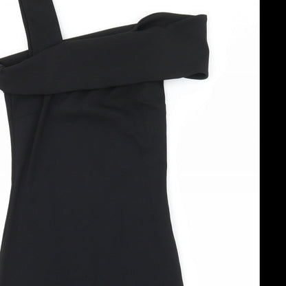 New Look Womens Black  Rayon Bodycon  Size 6