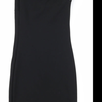 New Look Womens Black  Rayon Bodycon  Size 6