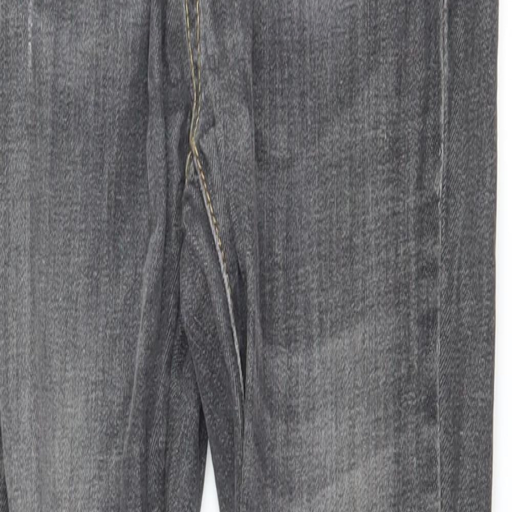 United Colors of Benetton Womens Grey  Denim Skinny Jeans Size 26 in L30 in