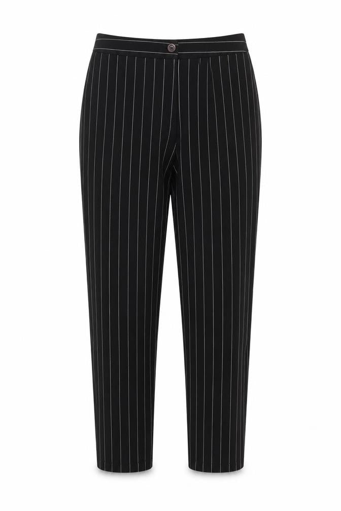 Womens UK Size 6 Boohoo Regular Fit  Black Trousers
