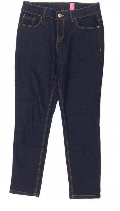 New Look Womens Blue  Denim Skinny Jeans Size 10 L26 in