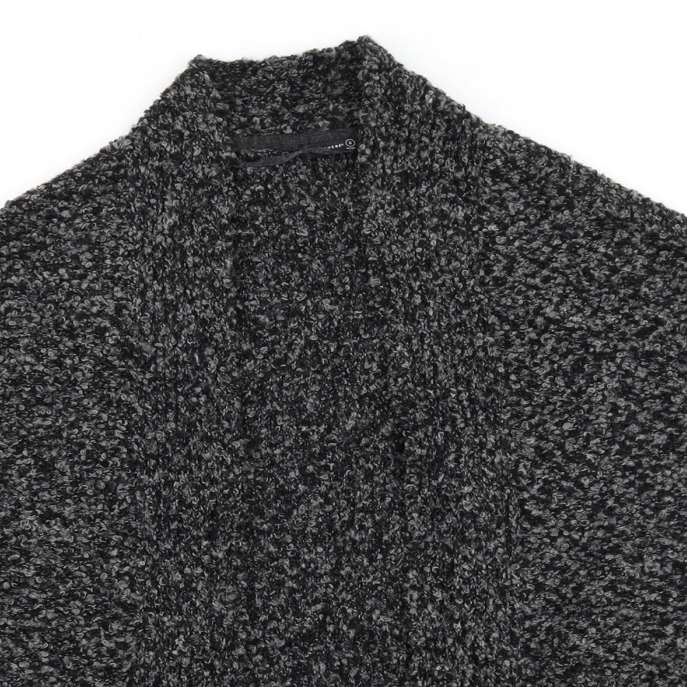 Atmosphere Womens Grey  Knit Cardigan Jumper Size S