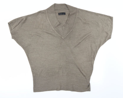 Collection Womens Beige   Pullover Jumper Size 12